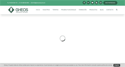 Desktop Screenshot of gheosnatural.com