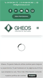 Mobile Screenshot of gheosnatural.com